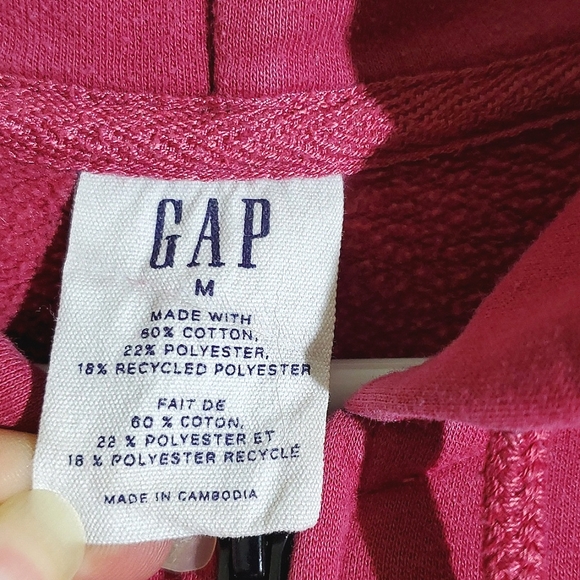 GAP Classic Fashion Full Zip, Raspberry Glaze - Size M (Released 2021) - Picture 7 of 15